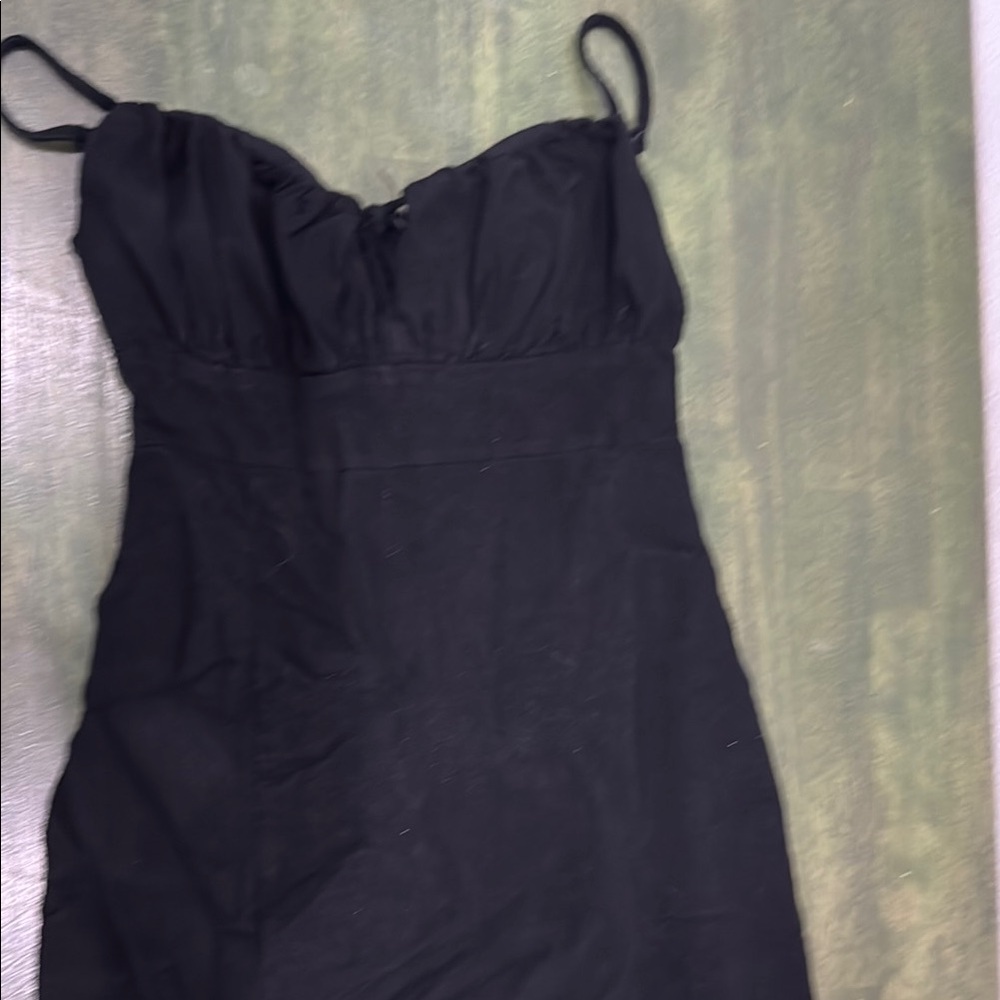 Black spaghetti strap dress size xs
